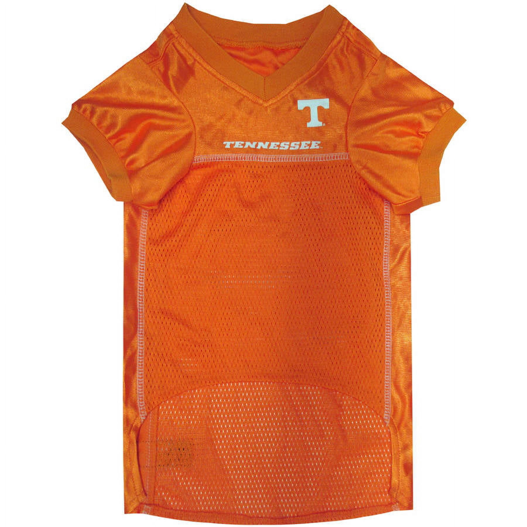 Pets First Collegiate Tennessee Volunteers Football/Basketball Mesh Jersey for Pet Dog. available in 40+ Teams - Extra Small