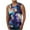 Purple, variant on Njoeus Men's Tank Tops, Mens Gym Workout Tank Tops Fashion Tie-Dyed Shirts for Men Casual Summer Sleeveless Shirts Muscle Tee Fitness Bodybuilding Tanks S-XXL