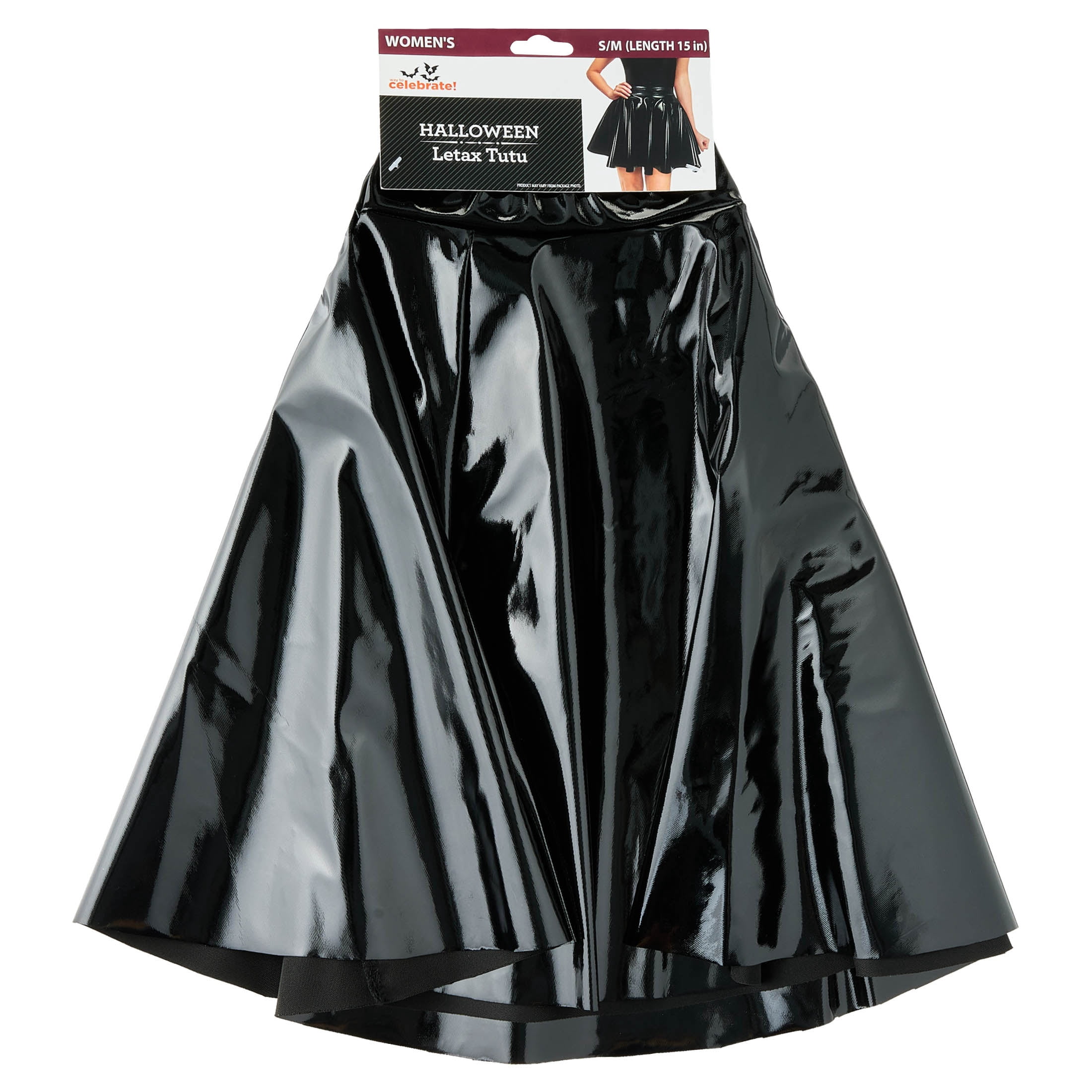 Vampire Tutu Costume Accessory for Adults, Black, S/M, Halloween by Way To Celebrate