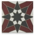 thumbnail image 1 of The Tile Project 8x8 Splendor Burgundy Porcelain Tile (1 Sample), 1 of 6