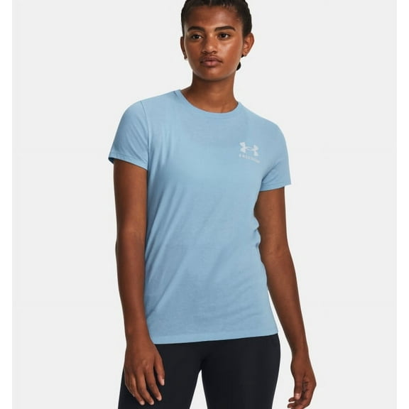 Under Armour 1370819490SM Womens Freedom Banner Blizzard Halogen Blue SM T-Shirt