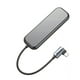 thumbnail image 3 of HUB Adaptador Tipo-C Baseus 3xUSB3.0+HD4K+PD Gris, 3 of 5