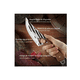 thumbnail image 3 of Cuchillo Chef De Cocina Forjado A Mano Con Funda De Cuero, Marrón, 3 of 5