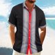 thumbnail image 2 of Eres Más Que una Camisa de Puntuación de Prueba de Color Sólido Casual con Cuello, Bolsillo con Botones de Manga Corta, 2 of 9