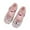 Pink, variant on FLMEI Little Girls Leather Shoes Spring Fall Dress Heels Sandals Sequins Princess Shoes Flower Girls Party Wedding Shoes for Kids Toddler