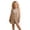 Khaki, variant on Toddler Girls Easter Overalls Cute Denim Jumpsuit With Bunny Applique Outfit Kids Clothes