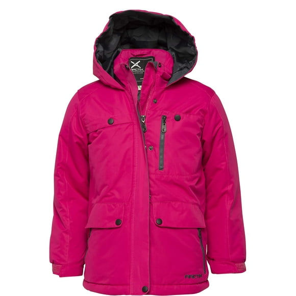 Arctix Girls Jackalope Insulated Winter Jacket, Fuchsia, X-Large