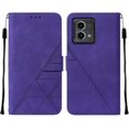 thumbnail image 2 of for Moto G Stylus 5G 2023 Wallet Case with Card Holder Leather with Kickstand Card Slots Phone Case Durable Magnetic Closure Shockproof Protective Case for Moto G Stylus 5G 2023 Purple YBS, 2 of 10