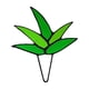 thumbnail image 4 of Cactus acrílicos, suculentas, plantas artificiales para decoración | Adorno de plantas en maceta simuladas | Decoración tropical para ventanas y balcones, 4 of 5