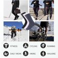 thumbnail image 5 of MANARC Women Cotton Dress Socks Soft Comfortable Thin Fine Elegant Breathable And Durable. 3 Pack White, Black, Dark Grey., 5 of 5