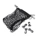 thumbnail image 3 of Bolsa De Almacenamiento Trasera Para Coche, Bolsa De Almacenamiento Para Coche Negra De Plástico De Nailon De 90x40 Cm, Bolsa Con Gancho Para Organizador De Equipaje De Red, 3 of 7