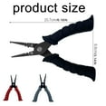thumbnail image 6 of KUFptva Nonslip Fishing Plier Scissors Rustproof Fishing Line Cutter Stainless Steel Hook Remover Fishing Tool Accessories, 6 of 7