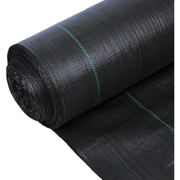 Garden Weed Barrier Fabric Multi Size Heavy Duty Landscape Weed Blocking Plastic Roll Cloth Water Permeable 3FTx250FT