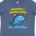 thumbnail image 4 of Inktastic Grandpa's Fishing Buddy (blue) Boys or Girls Baby T-Shirt, 4 of 5