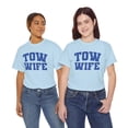 thumbnail image 5 of Tow Truck Driver Wife Shirt Gifts Tshirt Crew Neck Short Sleeve, 5 of 6