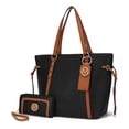 thumbnail image 4 of MKF Collection Women's Koeia Vegan Leather Tote Bag, Wristlet Wallet, and Keyring 3 Piece Set by Mia K, 4 of 7