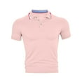 thumbnail image 4 of Men's Shirts Quick-Dry Short Sleeve Shirts Moisture Wicking Business Casual Golf Shirts, 4 of 9