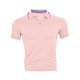 thumbnail image 4 of Blusa y camisa de manga corta con cuello vuelto para hombre, uniforme de moda informal con solapa y botones, top de poliéster de manga corta para hombre, 4 of 9