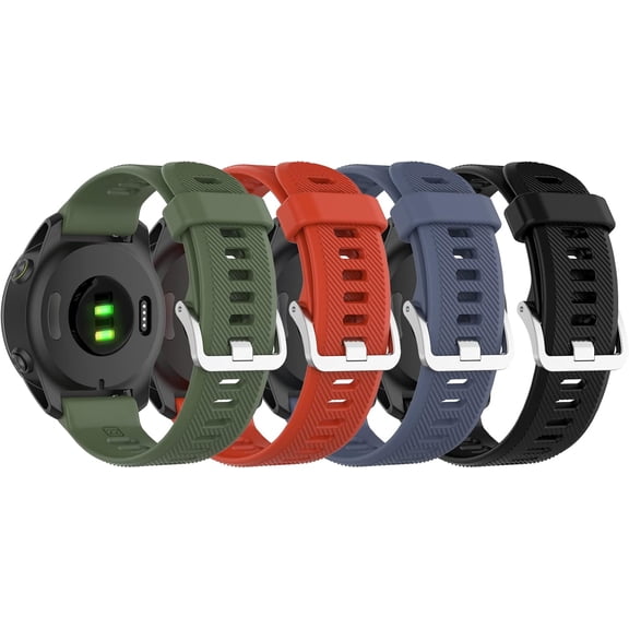 Tianle Watch Bands Compatible with Forerunner 745 Band Quick Release Wristband Strap Replacement Bracelet for Forerunner 745 Smartwatch
