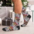 thumbnail image 7 of KLL Cute Dogs Puppy1 Print Cool Socks Men's Women's Crew Socks Funny Crazy Novelty Stockings, 7 of 7