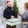 thumbnail image 6 of Iauyy Casserole Carrier for Hot Food Insulated Casserole Travel Carry Bag with Lid Food Warmer Bag for Party/Picnic,Light Green Vertical Stripes, 6 of 7