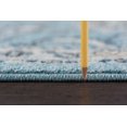 thumbnail image 4 of Traditional 2x8 Area Rug (2'7'' x 7'3'') Oriental Aqua, Gray Indoor Runner Easy to Clean, 4 of 7
