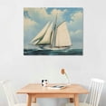 thumbnail image 2 of WERPE  Stunning Artistic Aesthetics Antique Sailing Ship Wall Art Wall Art Paintings Canvas Wall Decor Home Decor Living Room Decor Aesthetic, 2 of 4