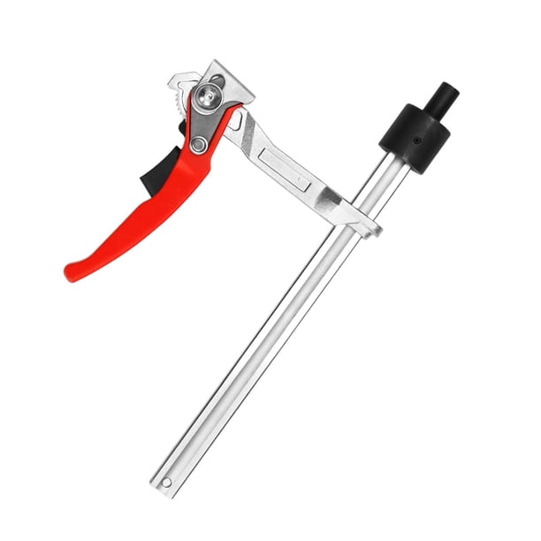 Abrazadera de banco de trinquete rápido Accesorio metálico Mesa de fijación Abrazadera de mesa de banco de trabajo Diámetro 16 mm