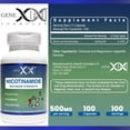 thumbnail image 2 of Suplemento Genex Formulas de nicotinamida, 500 mg de vitamina B3, 100 cápsulas, 2 of 8