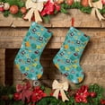 thumbnail image 6 of Sikiie Trucks And Excavators Christmas Stockings,18 Inches Christmas Stockings Xmas Hanging Stockings for Family Christmas Decorations & Gifts, 6 of 7
