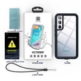 thumbnail image 5 of Dteck for Samsung Galaxy S22 Case with Built-in Screen Protector, IP68 Waterproof Underwater Full Body Shockproof Phone Case for Galaxy S22, Blue, 5 of 10