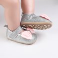 thumbnail image 6 of Yoyauz Baby Girl Mary Jane Shoes Anti Slip Rubber Sole Ballet Slippers Princess Dress Wedding Shoes Newborn Kids Shoes Toddler Shoes（0-12 Month）, 6 of 8