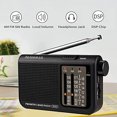 thumbnail image 1 of Retekess V117 Radios AM FM portátiles, 2AA Funciona con batería con al, 1 of 2
