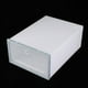 thumbnail image 4 of Daboolka 3 cajas de almacenamiento transparentes para zapatos, contenedores apilables para zapatos (gris-azul), 4 of 8