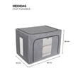 thumbnail image 4 of Caja organizadora multiusos AG BOX 42 x 60 x 40 cm set de 2 piezas color gris., 4 of 5