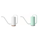 thumbnail image 1 of Riegue de 1000 ml de acero inoxidable macizo de flor curva blanca blanca, 1 of 6