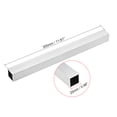 thumbnail image 3 of Uxcell 25mm x 25mm x 2mm x 300mm Length 6063 Aluminum Square Tube 2 Pack, 3 of 5