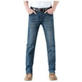 thumbnail image 3 of Yindaity Men's Athletic-Fit Jean Blue,2XL, 3 of 5