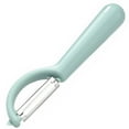 thumbnail image 1 of Baohd Stainless Steel Vegetable Peeler Potato Carrot Fruit Scraper Kitchen Gadget Peeling Tool, Light Blue, 1 of 7