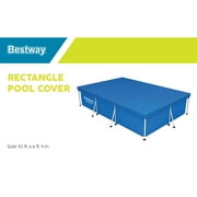 Bestway Flowclear Rectangular Above Ground Pool Cover - 13 ft - 2 Pack