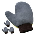 thumbnail image 6 of OULII 4Pcs Coral Fleece Car Wash Gloves for Exterior and Interior Cleaning, 6 of 8