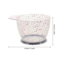 thumbnail image 2 of OFFIGAM Sturdy Plastic Hair Coloring Bowl for Even Dye Mixing in Professional Salons, 2 of 6