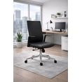 thumbnail image 6 of 2xhome Modern High-Back Ergonomic Office Chair PU Leather Molded Foam Seat and Lumbar Support, Black, Set of 1, 1 piece, 6 of 12