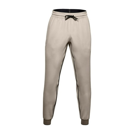 Under Armour UA Recovery Mens Sweatpants (XLarge, Light Khaki)