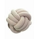 thumbnail image 1 of Cojín Personalizado Nudo Bola Decoración Hogar Color Blanco, 1 of 4