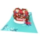 thumbnail image 5 of Tarjetas del Día de San Valentín con sobre, corazón, flor, dulces tarjetas de felicitación 3D para festival, aniversario, Día del Padre, esposa, novia, 5 of 9
