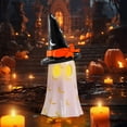 thumbnail image 3 of Figurita de fantasmas de Halloween con sombrero de bruja | Decoración de resina iluminada por LED | Ambiente espeluznante interior, exterior a pilas | Mesa de repisa de Halloween independiente, 3 of 7