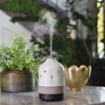 thumbnail image 3 of Airome Glazed Concrete Medium Ceramic Essential Oil Diffuser With Timer, Grey and White, 3 of 4