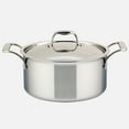 thumbnail image 1 of Meyer SuperSteel Tri-Ply Clad Stainless Steel Dutch Oven with Lid, 1 of 8