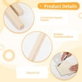 thumbnail image 3 of 160PCS Wood Stick and Sheet Set, Wooden Dowel Rods, 1/8" & 1/4" Square Wood Sticks for Crafts, Unfinished Paulownia Wood Sheets, Precut Thin Wood Strips for DIY Projects, Models, Woodworking, 3 of 5